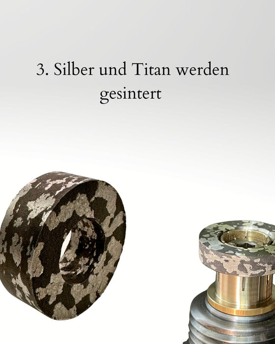 Aus Implantat wird Schmuck – Maßgefertigte Ringe aus Titan und Silber